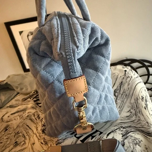 MZ Wallace Small Sutton Deluxe in True Light Denim VVVEUC! 𤩠- Picture 8 of 12